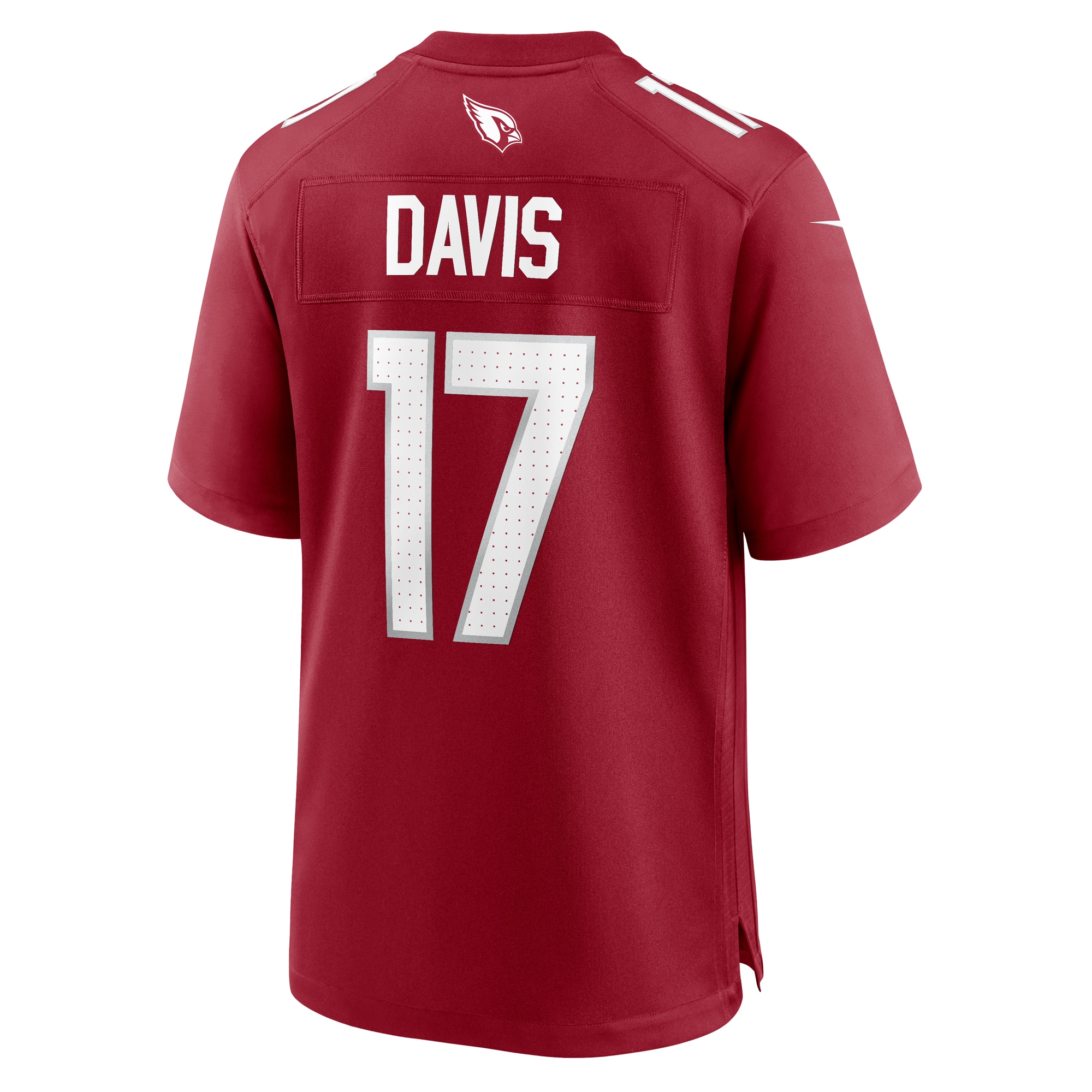 Men's Arizona Cardinals Kaden Davis Cardinal Team Game Jersey