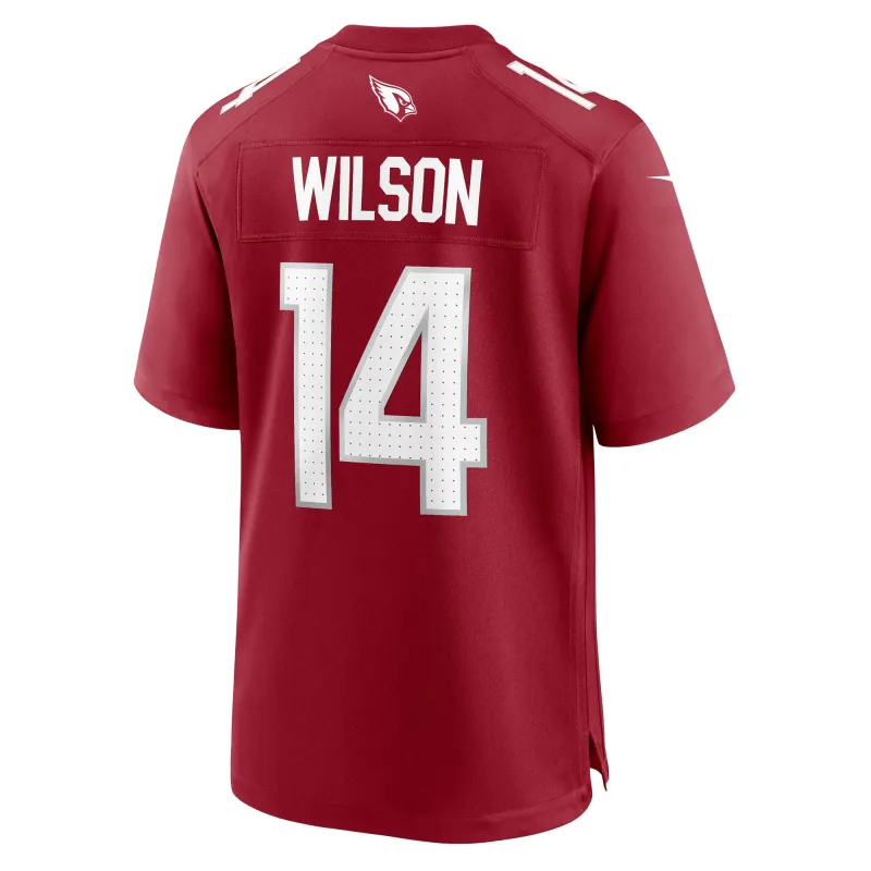 Men's Arizona Cardinals Michael Wilson  Cardinal Team Game Jersey