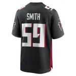 Men's Atlanta Falcons Andre Smith Black Game Jersey