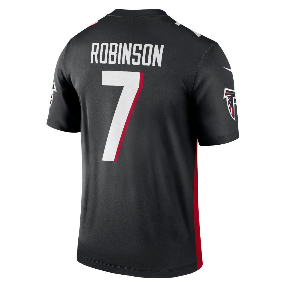 Men's Atlanta Falcons Bijan Robinson Black Legend Jersey