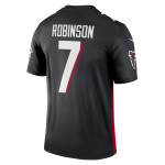 Men's Atlanta Falcons Bijan Robinson Black Legend Jersey