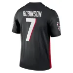 Men's Atlanta Falcons Bijan Robinson Black Legend Jersey