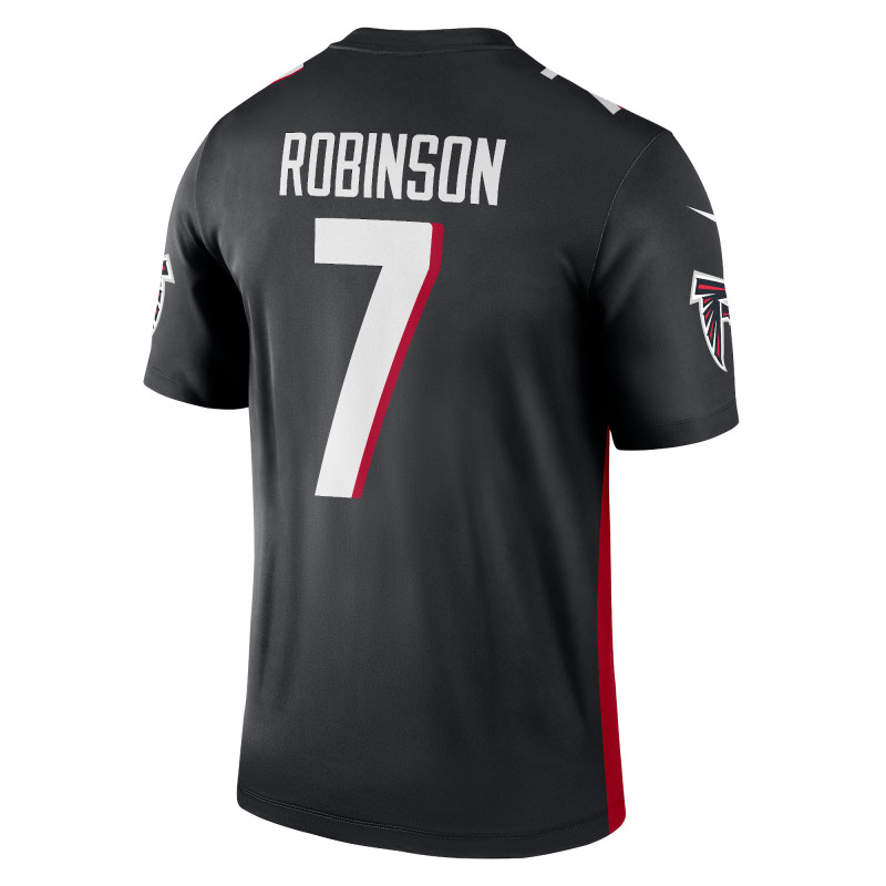 Men's Atlanta Falcons Bijan Robinson Black Legend Jersey