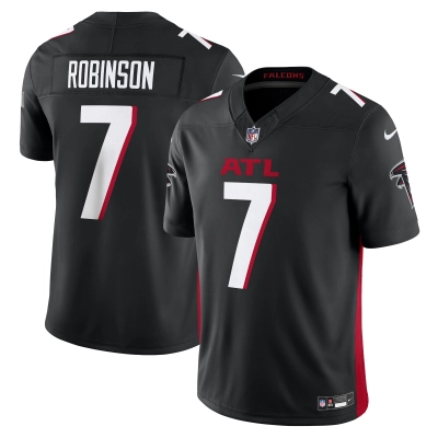Men's Atlanta Falcons Bijan Robinson Black Vapor F.U.S.E. Limited Jersey 01
