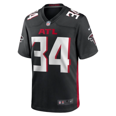 Men's Atlanta Falcons Clark Phillips III Black Team Game Jersey 02