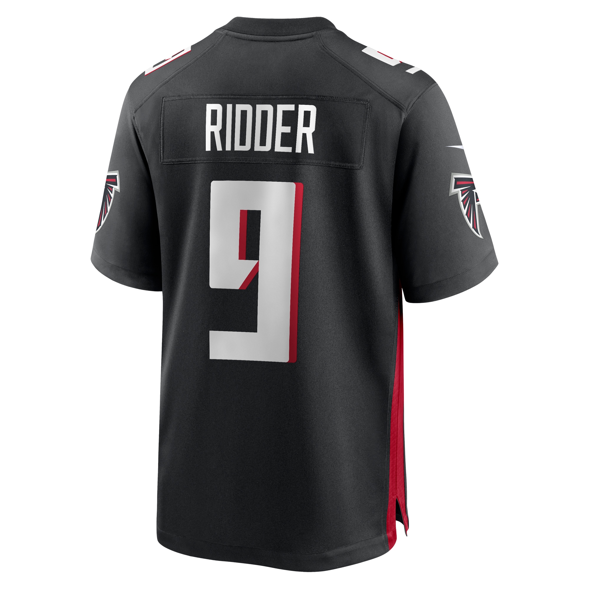 Men's Atlanta Falcons Desmond Ridder Black Game Player Jersey