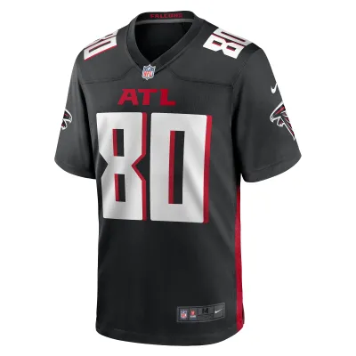 Men's Atlanta Falcons Josh Ali Black Team Game Jersey 02