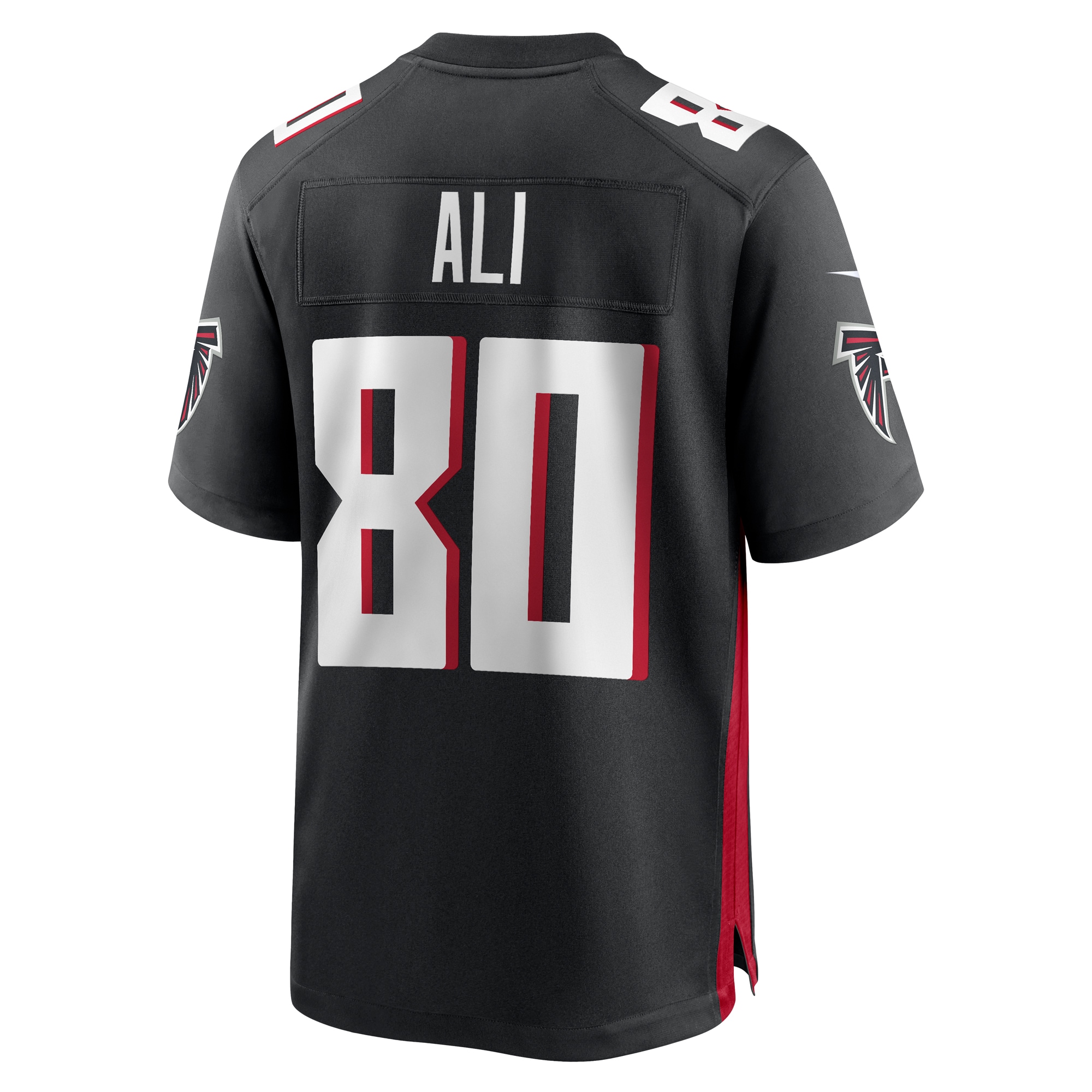 Men's Atlanta Falcons Josh Ali Black Team Game Jersey