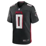 Men's Atlanta Falcons Lorenzo Carter Black Game Player Jersey