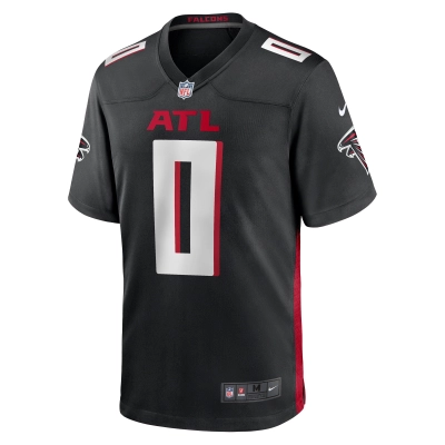 Men's Atlanta Falcons Lorenzo Carter Black Game Player Jersey 02
