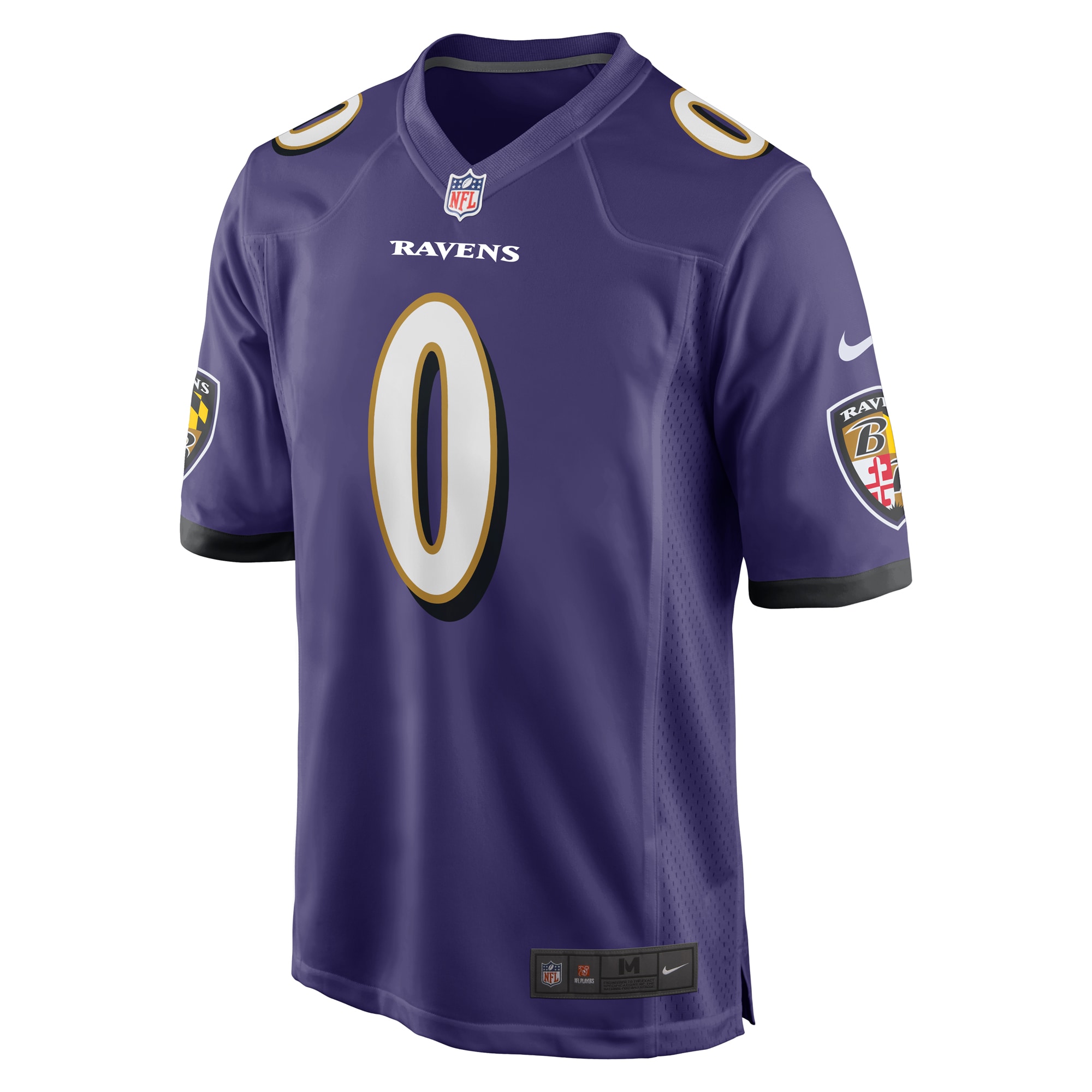 Men's Baltimore Ravens Roquan Smith Purple Team Game Jersey