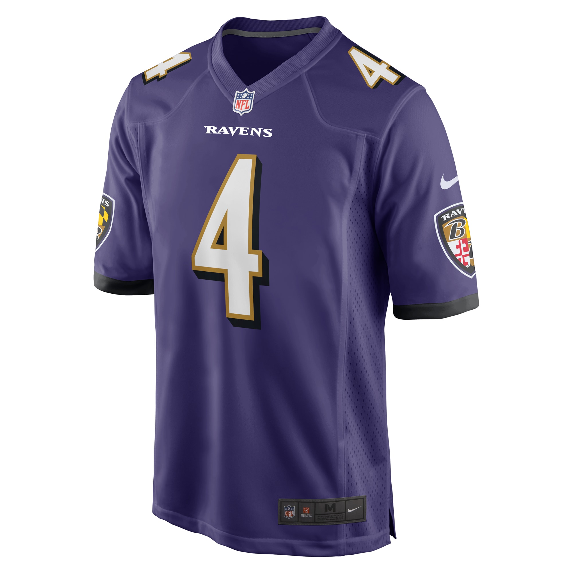 Men's Baltimore Ravens Zay Flowers Purple 2023 NFL Draft First Round Pick Game Jersey