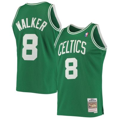 Men's Boston Celtics Antoine Walker Kelly Green 2001/02 Hardwood Classics Swingman Jersey 01