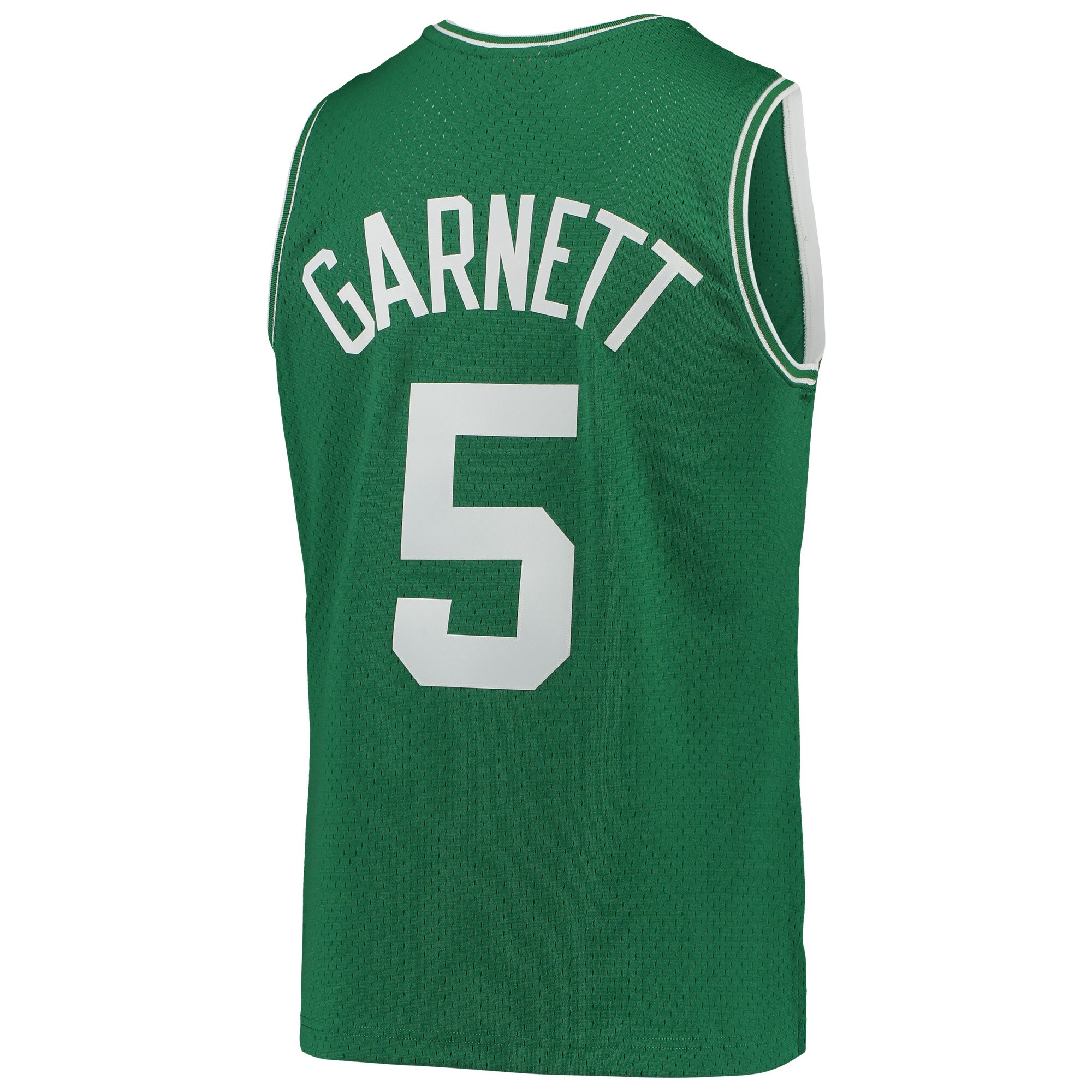 Men's Boston Celtics Kevin Garnett Kelly Green 2007/08 Hardwood Classics Swingman Jersey