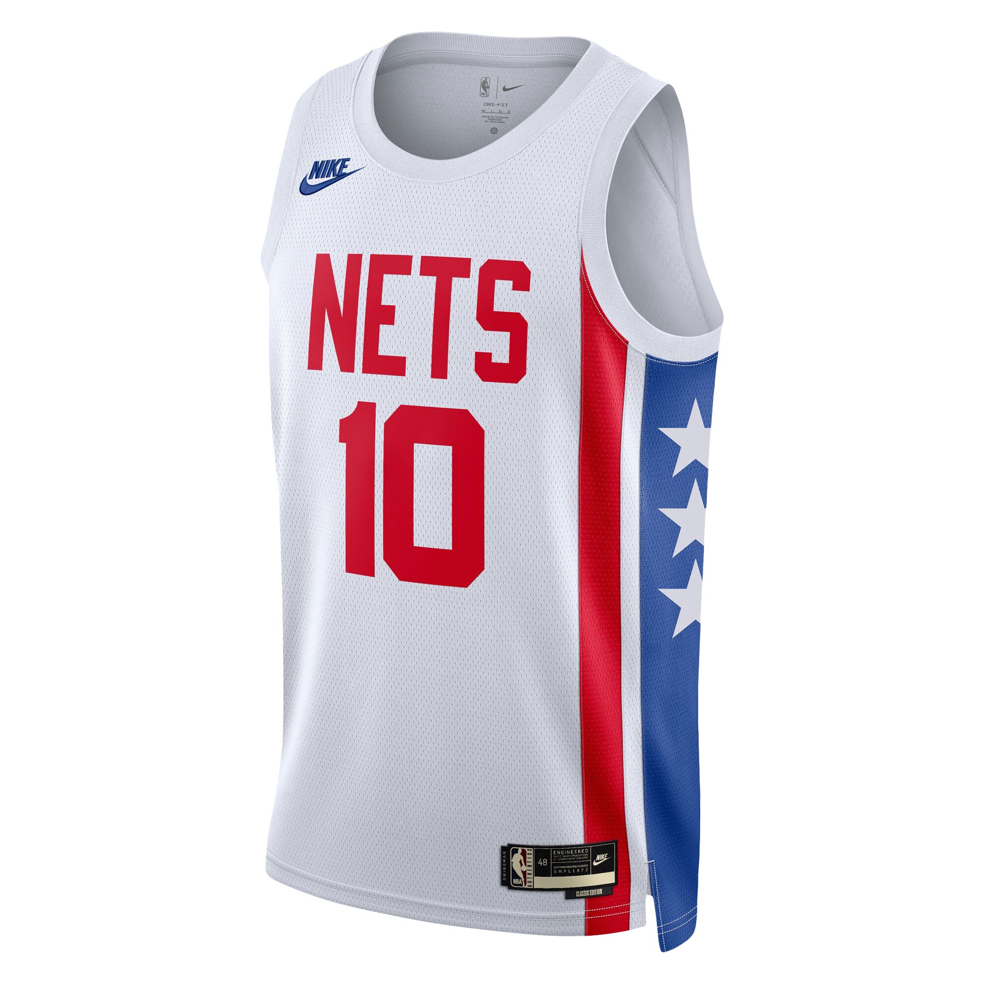 Men's Brooklyn Nets Ben Simmons White Swingman Jersey - Classic Edition