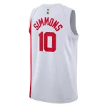 Men's Brooklyn Nets Ben Simmons White Swingman Jersey - Classic Edition