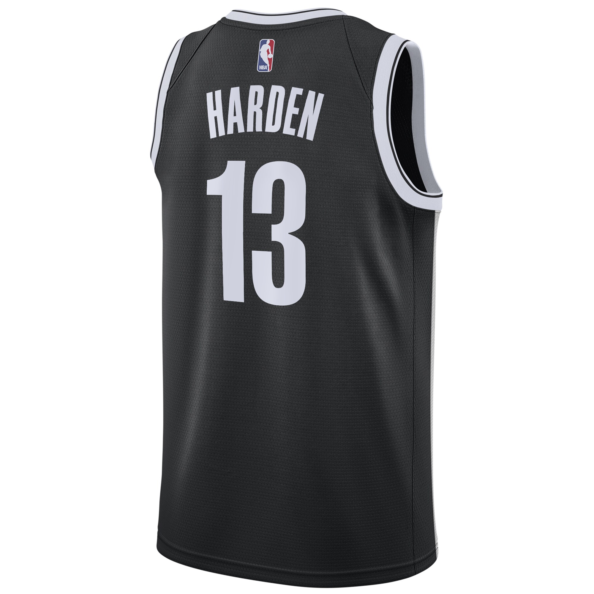 Men's Brooklyn Nets James Harden Black 2020/21 Swingman Jersey - Icon Edition