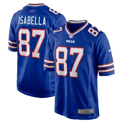 Men's Buffalo Bills Andy Isabella Royal Team Game Jersey 01
