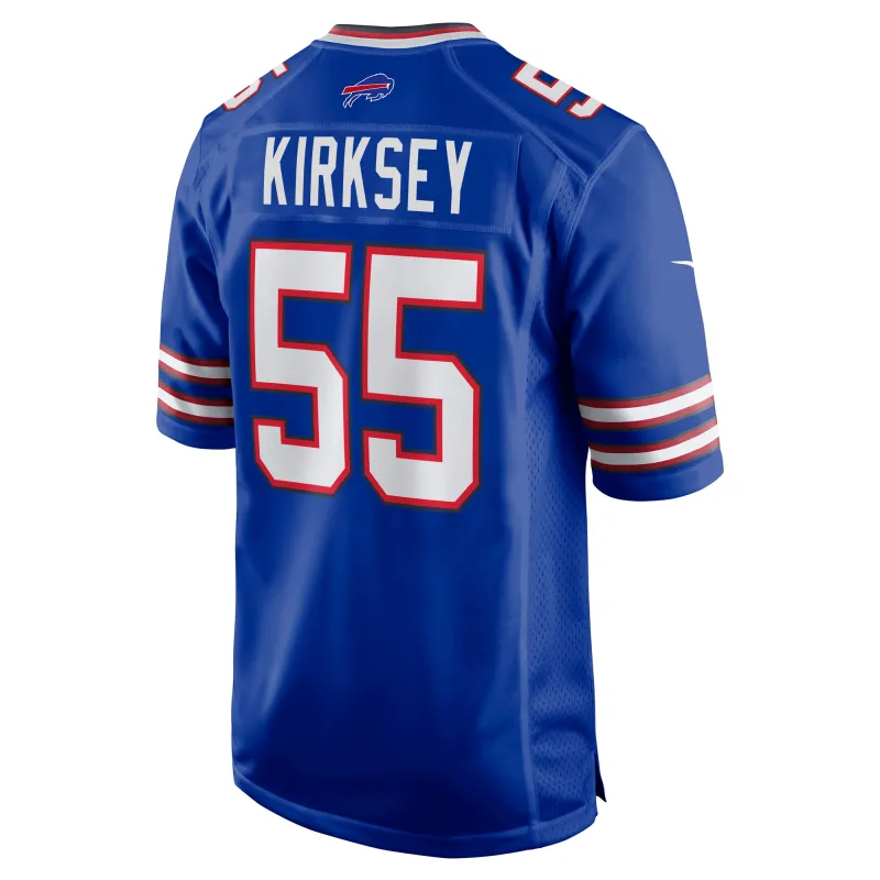 Men's Buffalo Bills Christian Kirksey Royal Team Game Jersey
