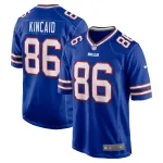 Men's Buffalo Bills Dalton Kincaid Royal 2023 NFL Draft First Round Pick Game Jersey