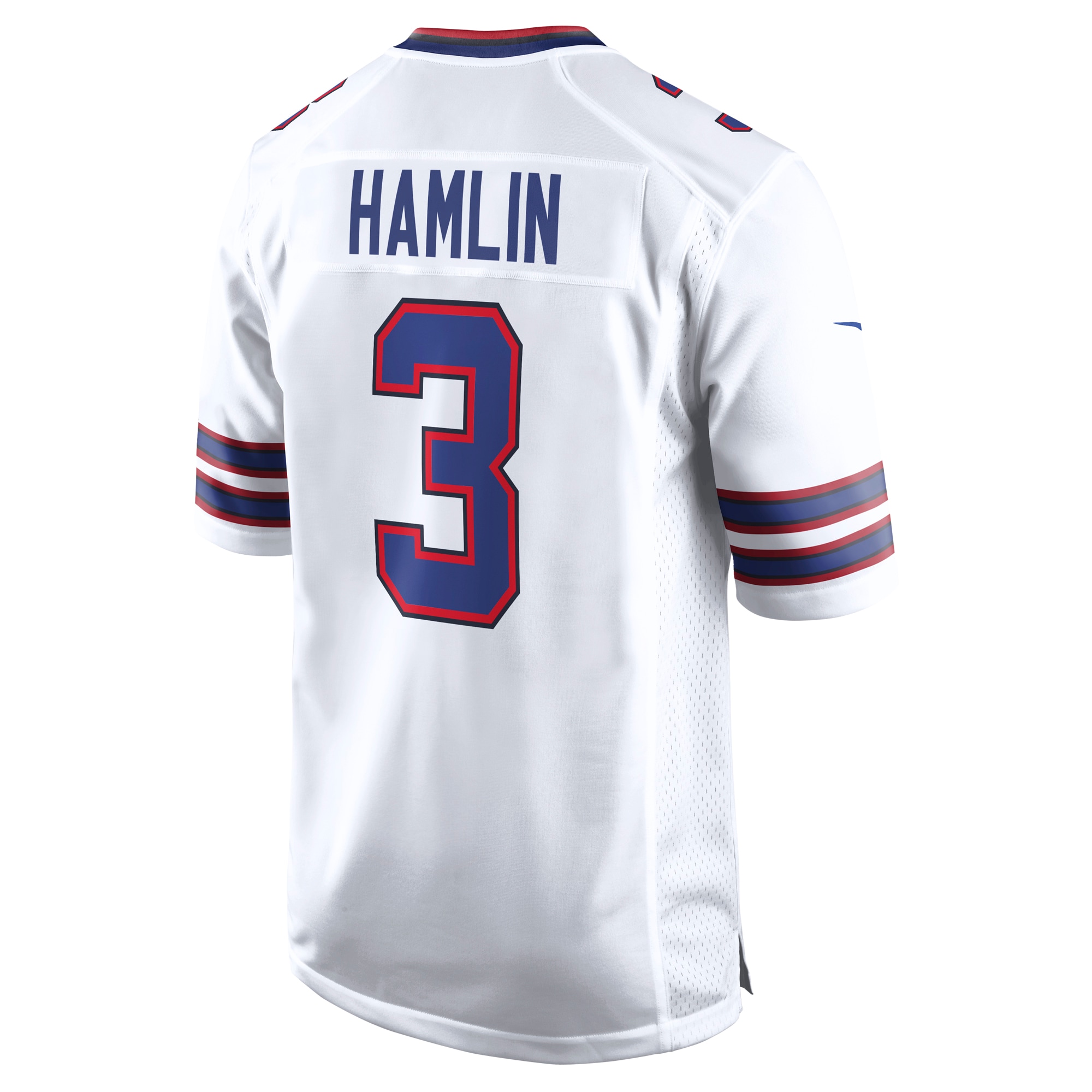 Men's Buffalo Bills Damar Hamlin White Game Jersey