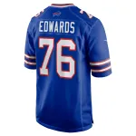 Men's Buffalo Bills David Edwards Royal Game Jersey