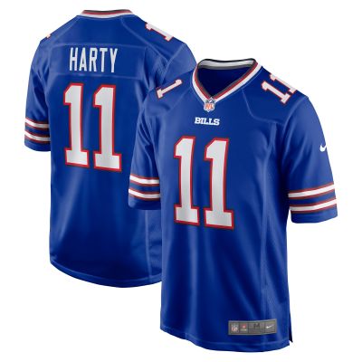 Men's Buffalo Bills Deonte Harty Royal Game Jersey 01
