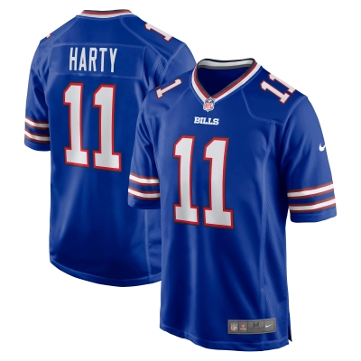 Men's Buffalo Bills Deonte Harty Royal Game Jersey 01