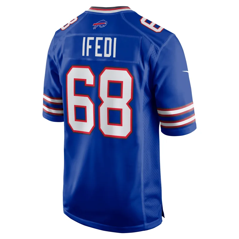 Men's Buffalo Bills Germain Ifedi Royal Team Game Jersey