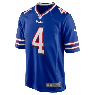Men's Buffalo Bills James Cook Royal Game Player Jersey 02