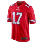 Men's Buffalo Bills Josh Allen Red Alternate Game Jersey