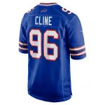 Men's Buffalo Bills Kameron Cline Royal Team Game Jersey