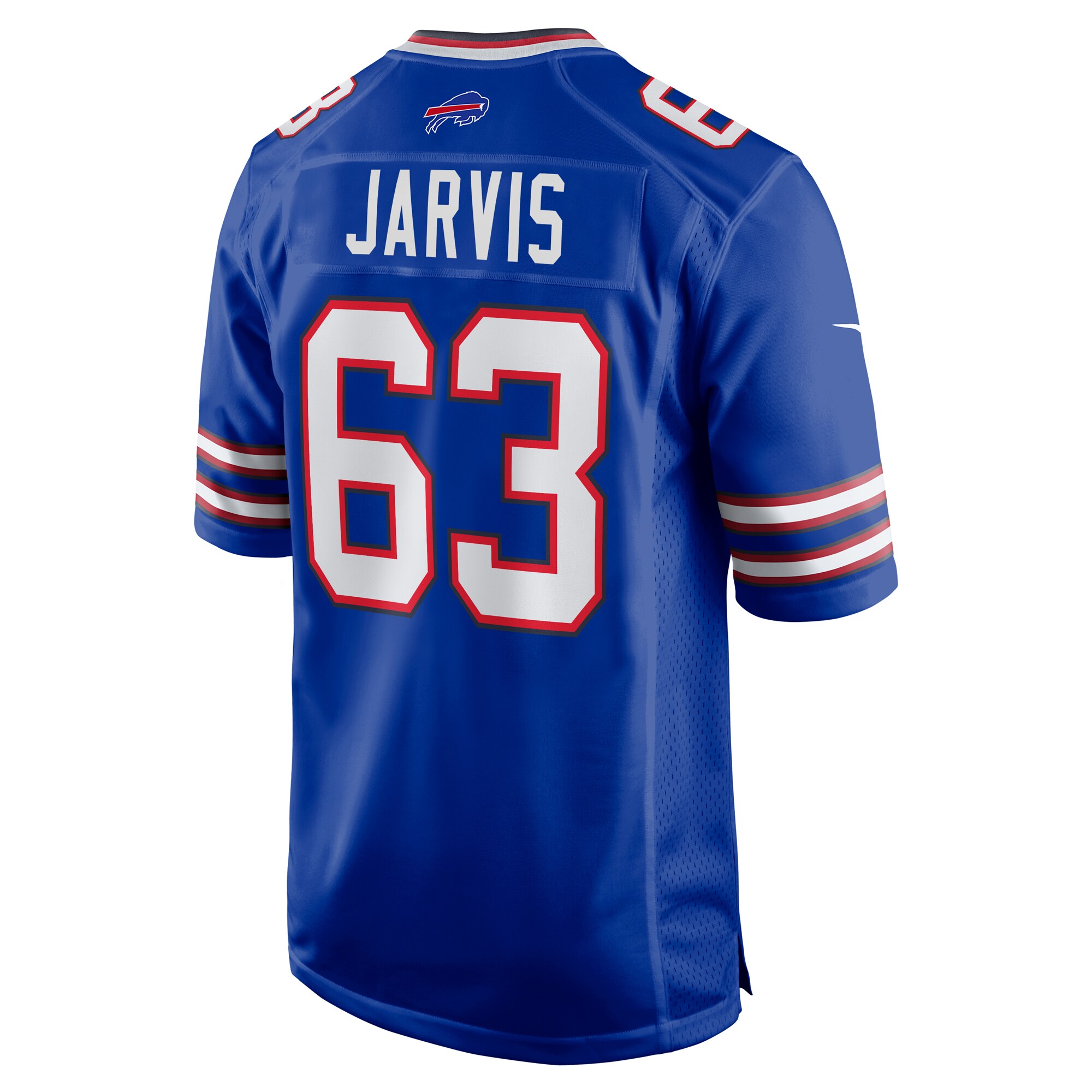 Men's Buffalo Bills Kevin Jarvis Royal Team Game Jersey