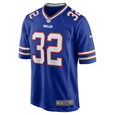 Men's Buffalo Bills Kyron Brown Royal Game Jersey 02