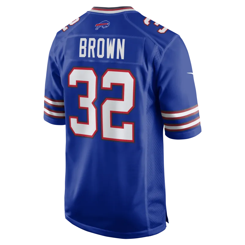 Men's Buffalo Bills Kyron Brown Royal Game Jersey