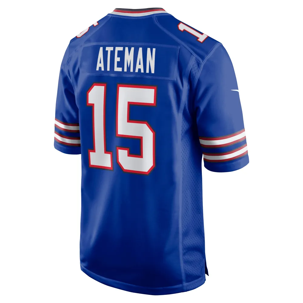 Men's Buffalo Bills Marcell Ateman Royal Team Game Jersey