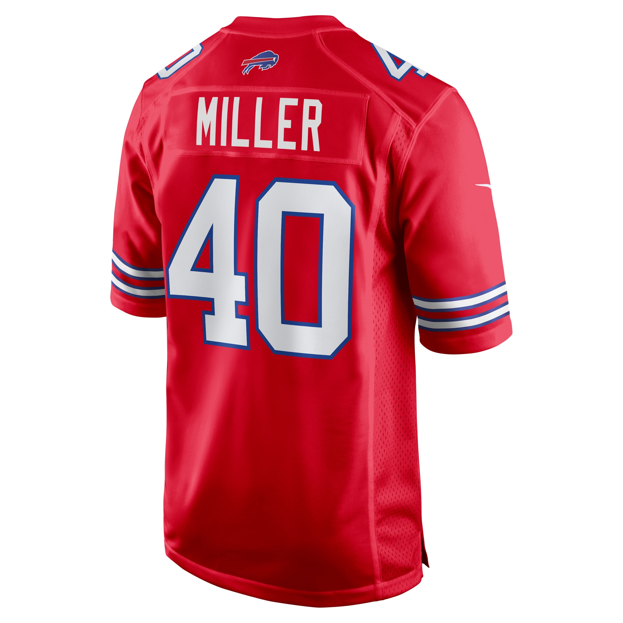 Men's Buffalo Bills Von Miller Red Alternate Game Jersey
