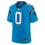 Men's Carolina Panthers Brian Burns Blue Alternate Game Jersey