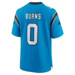 Men's Carolina Panthers Brian Burns Blue Alternate Game Jersey