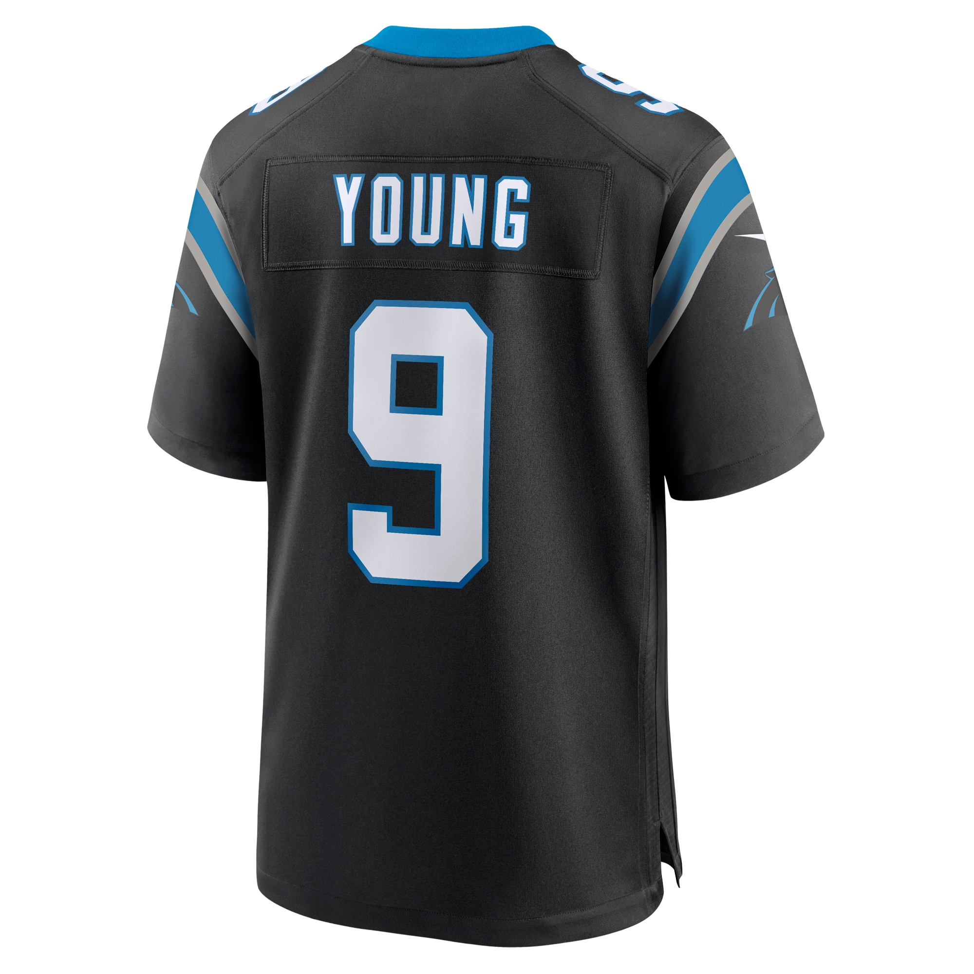 Men's Carolina Panthers Bryce Young Black Team Game Jersey