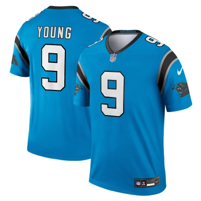 Men's Carolina Panthers Bryce Young Blue Legend Jersey 01