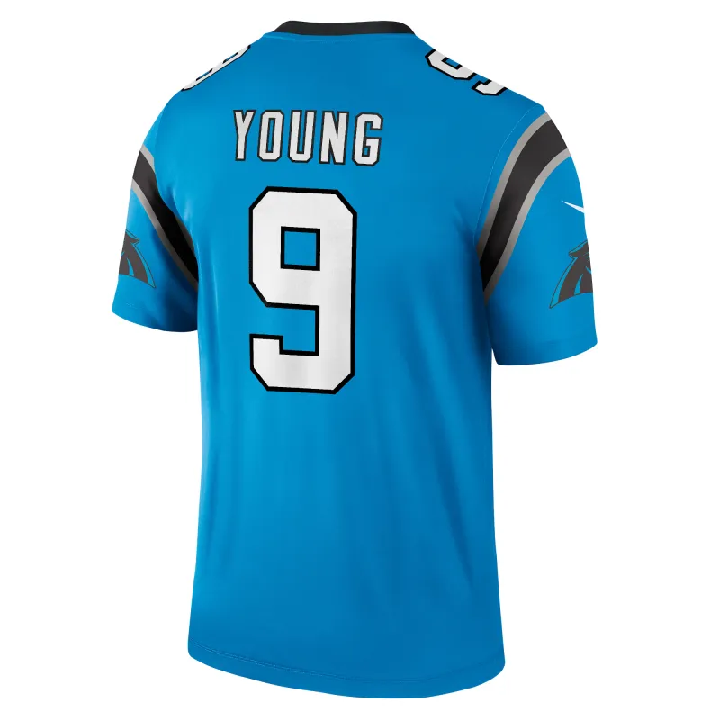 Men's Carolina Panthers Bryce Young Blue Legend Jersey