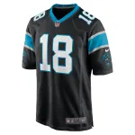 Men's Carolina Panthers Damiere Byrd Black Game Player Jersey