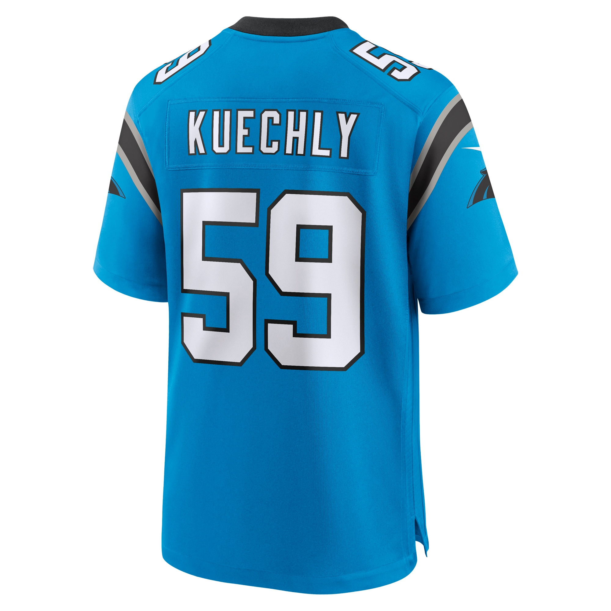 Men's Carolina Panthers Luke Kuechly Blue Retired Player Game Jersey