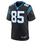 Men's Carolina Panthers Marquez Stevenson Black Team Game Jersey