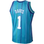 Men's Charlotte Hornets Baron Davis Teal 1999/00 Hardwood Classics Swingman Jersey
