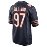Men's Chicago Bears Andrew Billings Navy Game Jersey