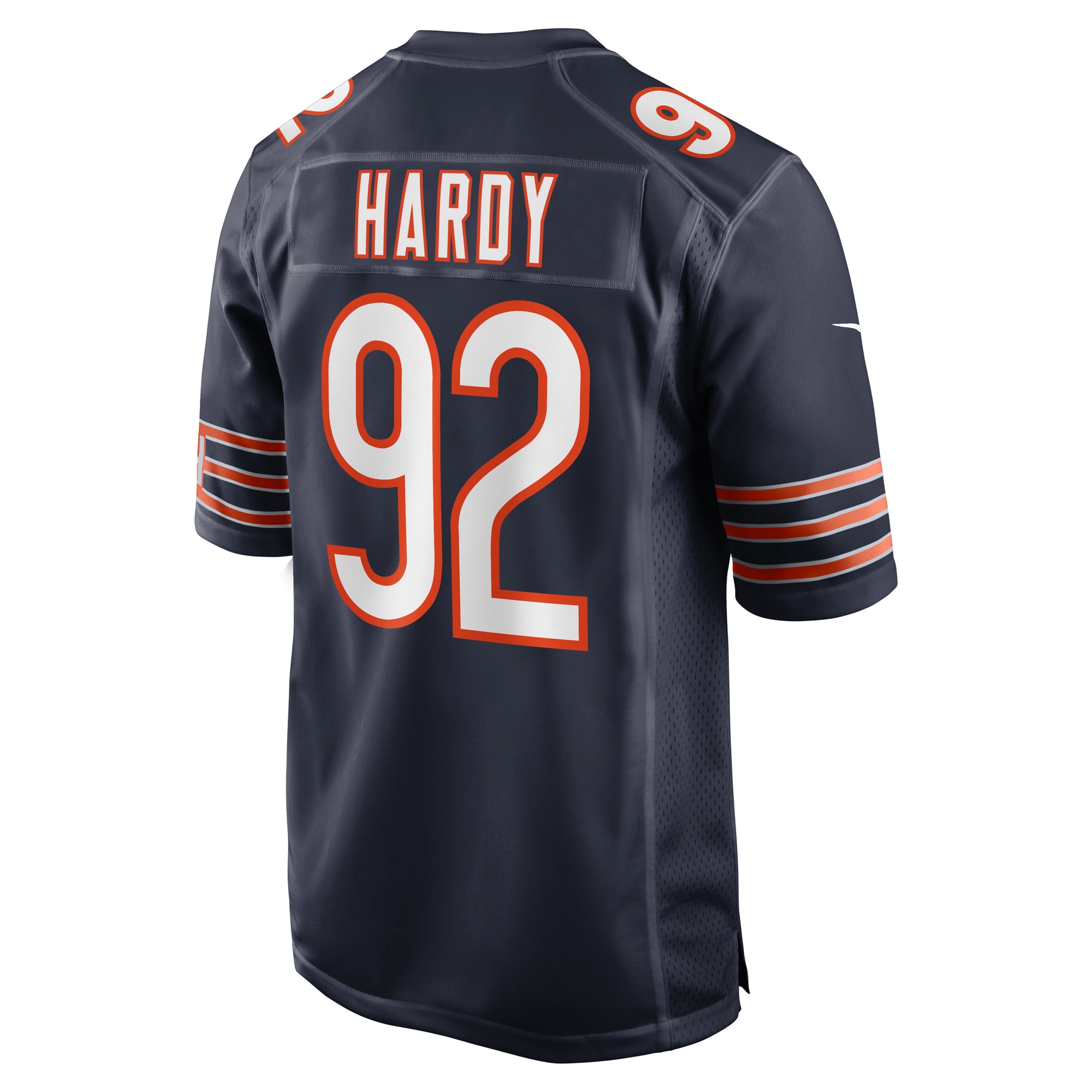 Men's Chicago Bears Daniel Hardy Navy Team Game Jersey