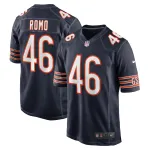 Men's Chicago Bears John Parker Romo Navy Team Game Jersey