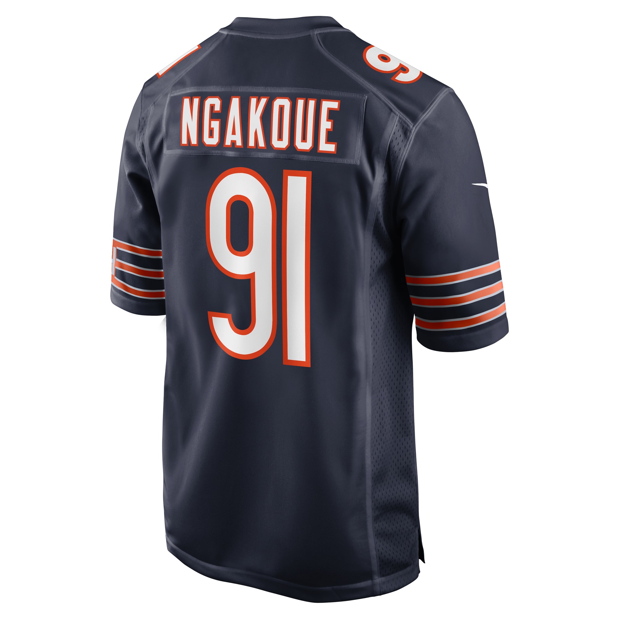 Men's Chicago Bears Yannick Ngakoue Navy Team Game Jersey